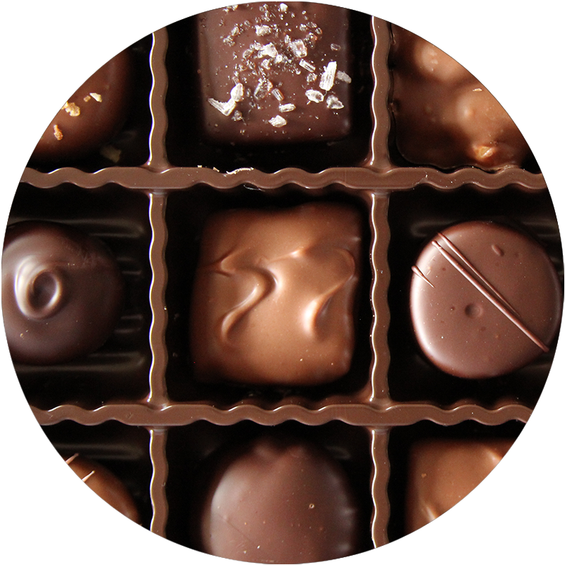 imported assorted chocolates