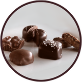 An assortment of the finest chocolates from Kalona Chocolates