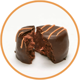 Dark Chocolate orange chocolate truffles from Kalona Chocolates