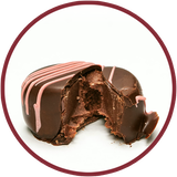 Dark Chocolate Raspberry creamy Truffle covered in dark chocolate